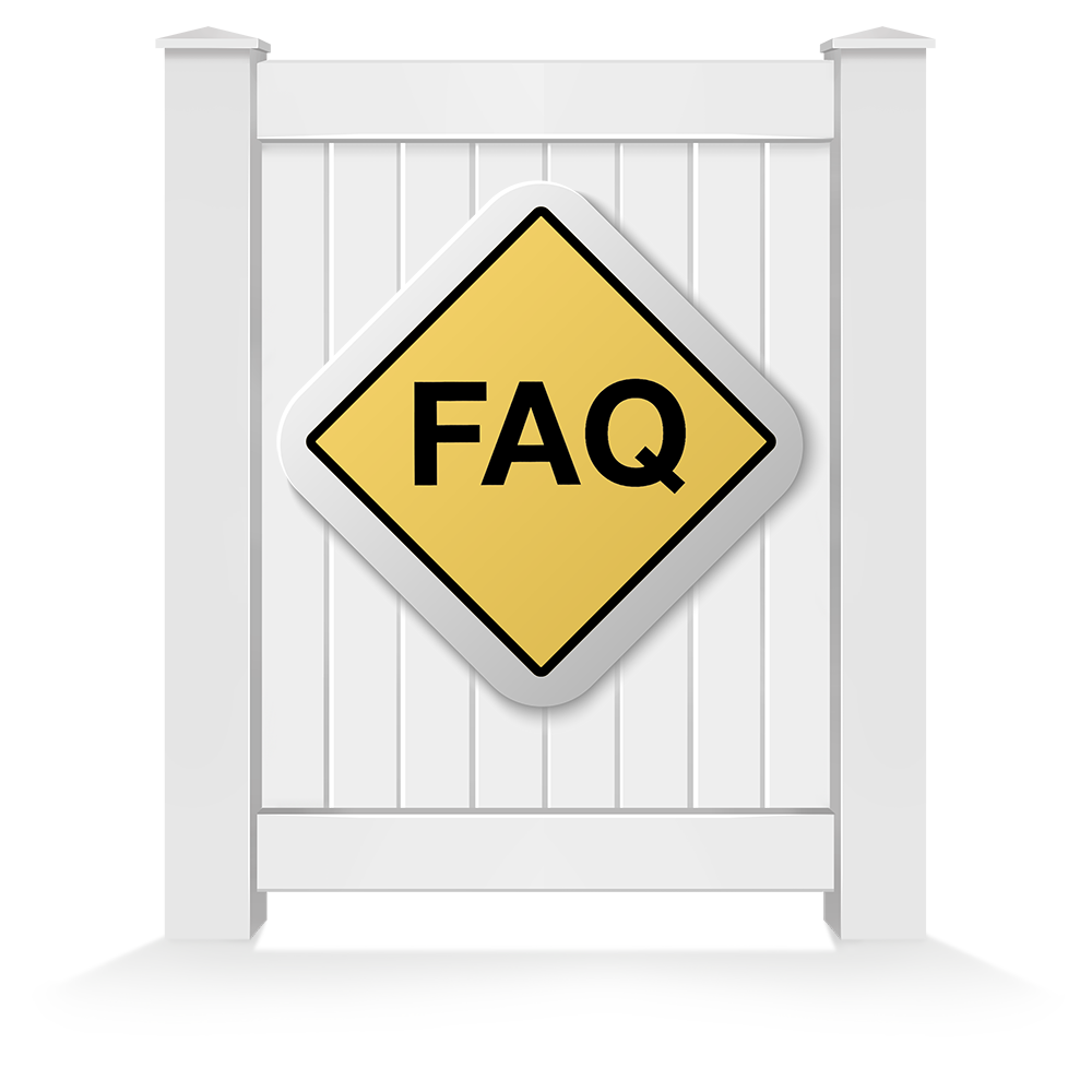 vinyl fence FAQs in the Hickory area