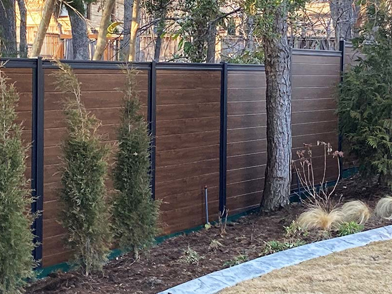mixed material fence Newton North Carolina