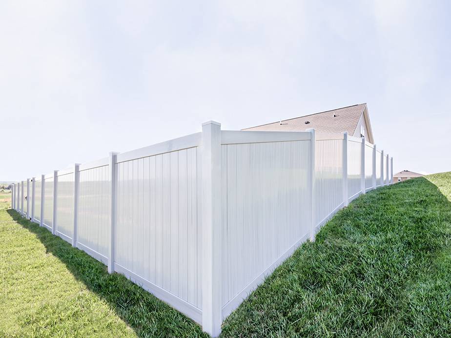 Privacy Fence Example in Newton North Carolina